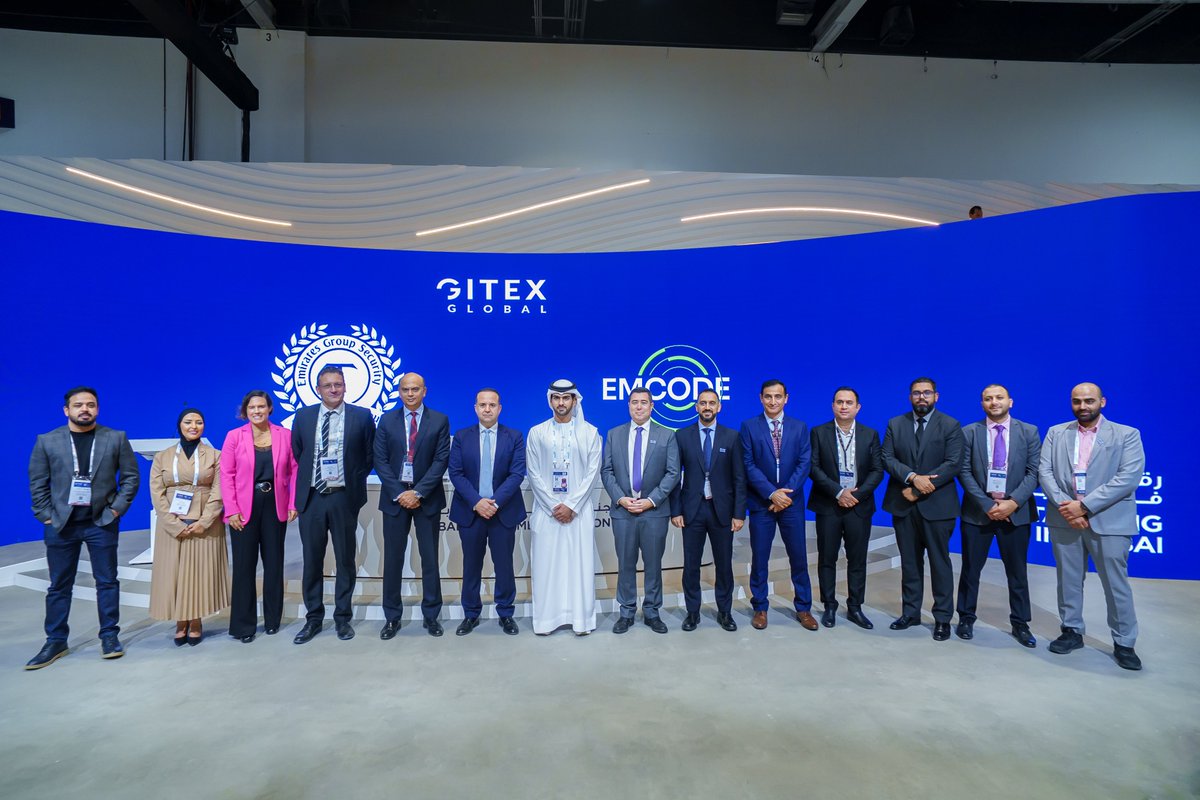 EmcodeTelematic's tweet image. Empowering secure logistics through innovation.

Emcode Technology LLC (a UXE Group company) signed an MoU with Transguard Group to advance Tejouri — a secure, AI-enabled valuables collection and delivery solution.

#UXE #Emcode  #GITEX2025 #AI #Innovation #SmartLogistics #UAE