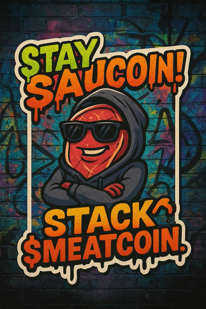 GhMeme01's tweet photo. Meat
🍖 $MEATCOIN COMMUNITY CONTEST IS LIVE! 🧠
🎬 Campaign: MeatCoin Moments
💭 Tagline: “Share your dream, earn your meat!”
What would YOU do if $MEATCOIN hits $1?
Post a short video, meme, or story showing your dream moment!
📲 Tag: #MeatCoinMoments #MeatCoin
💰 Rewards:
🥇 50,000 $MEAT + $10 SOL
🥈 30,000 $MEAT + $7 SOL
🥉 20,000 $MEAT + $5 SOL
📅 Starts: Oct 19, 9AM UTC
⏳ Ends: Oct 24, 9AM UTC
🔥 Bring your creativity & earn your MEAT!
Let’s see those #MeatCoinMoments roll in!
#MeatCoin #ContestAlert #CryptoCommunity