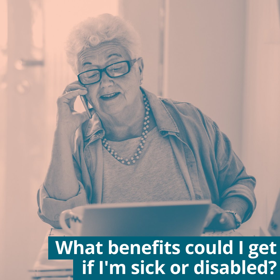 You might be able to claim benefits if you:

➡️ Can’t work because you’re sick or disabled
➡️ Have difficulty with everyday tasks or getting around

Check our advice ⤵️
bit.ly/4500oXE