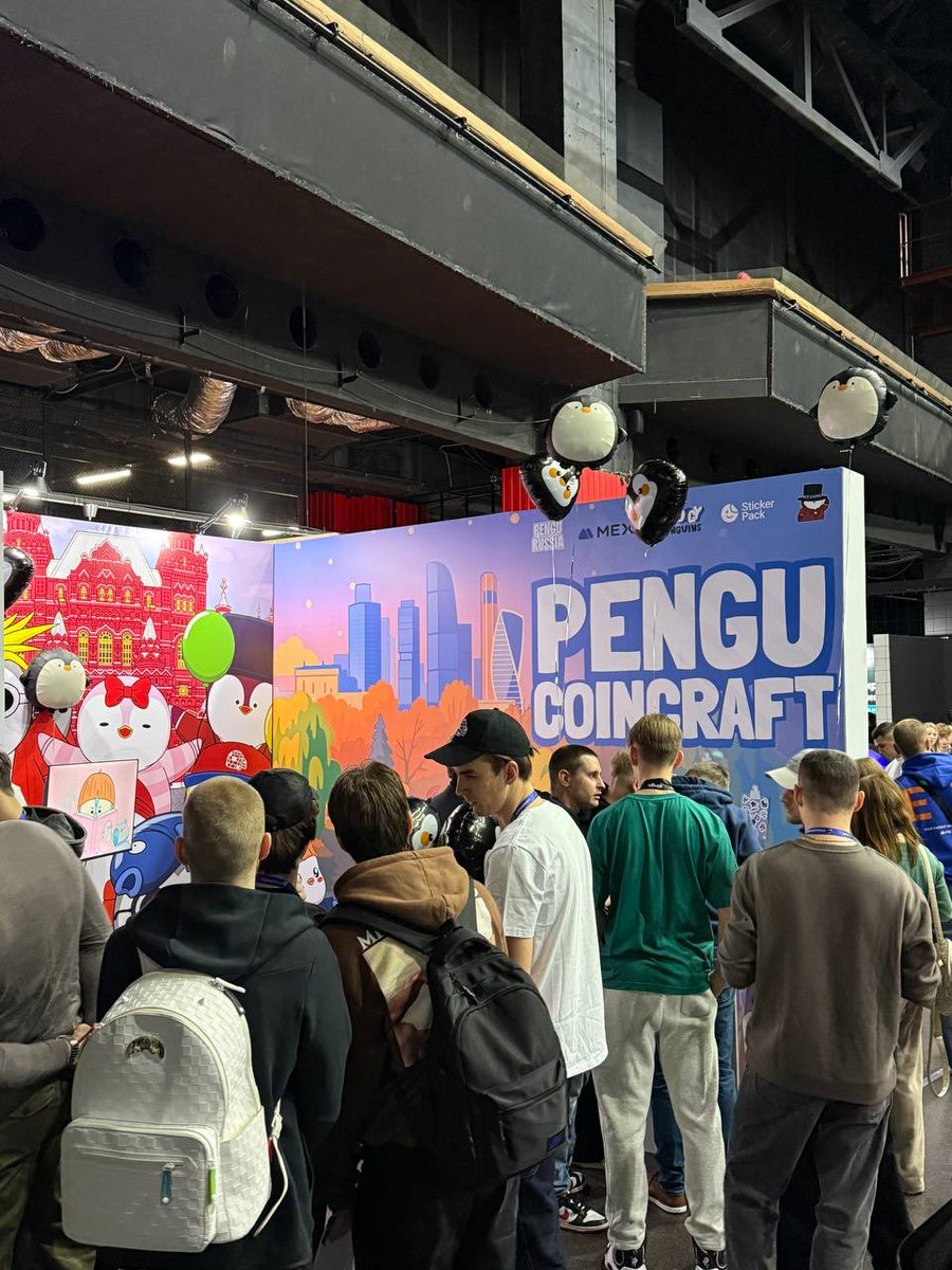 Gm fam☕️

I'm not a frequent visitor to crypto events, but this time I couldn't miss it!
Big thanks to <a href="/PudgyRussia/">Pudgy Penguins Russia 🐧</a> 🐧
I'm excited to be a part of this amazing community! And special thanks to <a href="/MEXCRussian/">MEXC Русский</a> 🔥