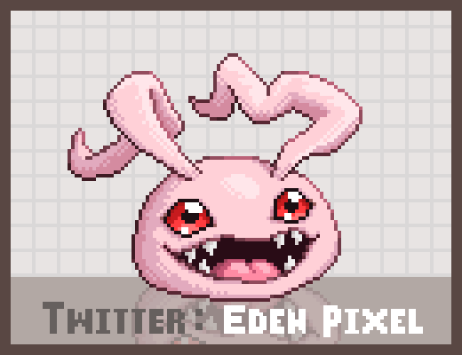 eden_pixel's tweet photo. Koromon(コロモン)🎨
#Digimon #デジモン #pixelart https://t.co/IFlrbDcKcj