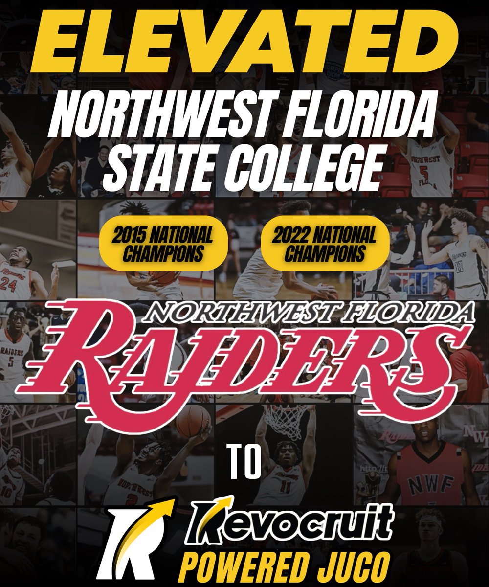 JC4PT's tweet image. 🚨 Revocruit Powered JUCO Alert
We’re excited to announce that Northwest Florida State College Men’s Basketball has been Elevated to a Revocruit Powered JUCO — joining an elite group of programs redefining exposure, connectivity, and recruiting at the junior college level.
🗣️…