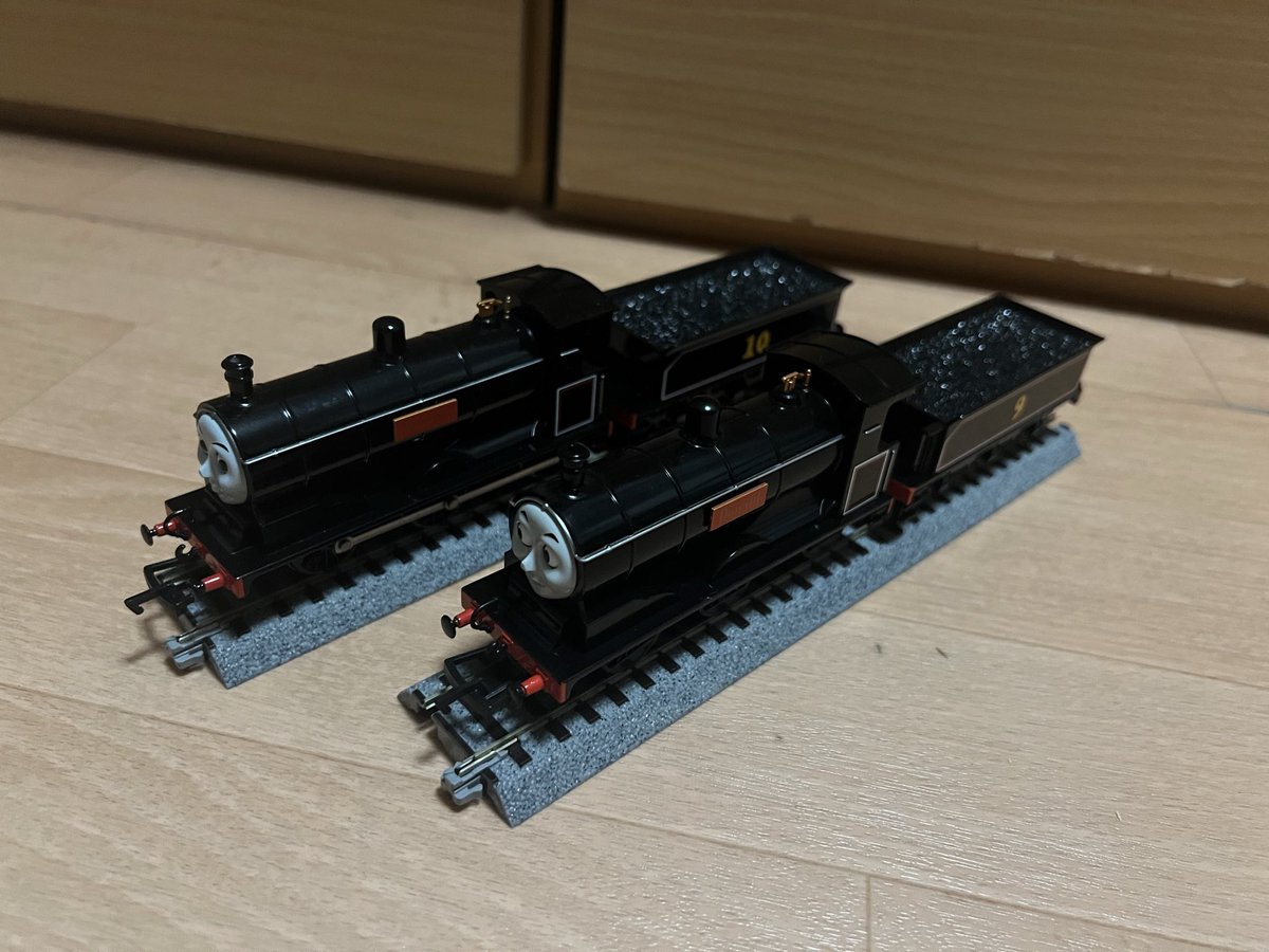 traintrain138's tweet image. やっとドナルド買いました！2万円丁度で買えたのまじ良かった。
9年前にダグラス買ってからやっと双子揃った。