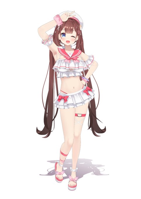 あやみ(@ayamy_garubinu)さんの水着3Dモデルを担当しました～～～!!!
フリルいっぱいの可愛い水着!!……でもフリルでは隠しきれない大きさでしたね……!!
そんなお披露目アーカイブをぜひご覧ください～～!!
https://t.co/rtMMxX1VGq
#あやみ3D 