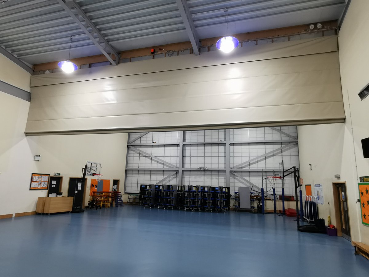 StylePartitions's tweet image. At King’s Road Primary School in Dunfermline, Style was called upon to divide the sports hall with an affordable, yet highly effective, solution. In response, Style installed its Multiroll curtain partitioning system.
tinyurl.com/5x5wmrks
#flexibleworkspace #flexiblespace