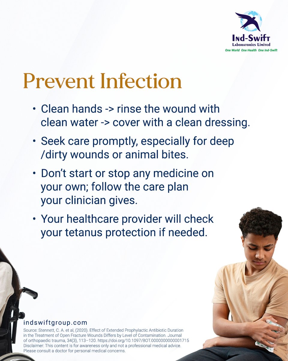 indswiftlabs's tweet image. World Trauma Day: Right care at the right time saves recovery.

🌐 Visit us: indswiftgroup.com
📌 Follow us: Facebook | LinkedIn | Twitter | Instagram

#WorldTraumaDay #OneWorldOneHealth #IndSwiftGroup #IndSwiftLabs