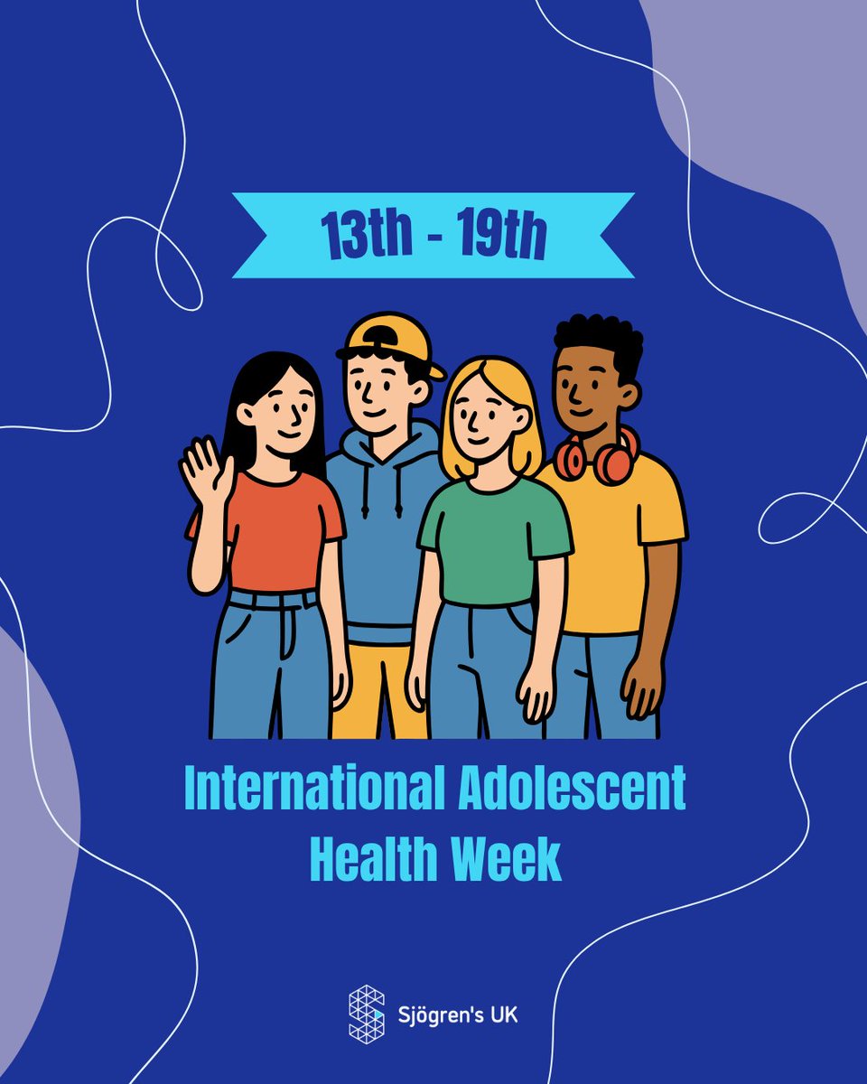 It’s International Adolescent Health Week. Sjögren’s affects young people too, shaping school, friendships, and confidence. Their voices matter. Let’s raise awareness and push for better support.

#sjogrens #sjogrensuk #sjögrens #sjögrensuk