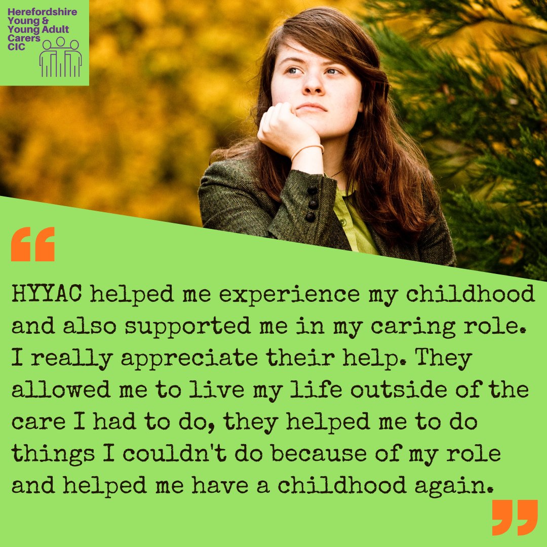 Herefordshire Young and Young Adult Carers CIC tweet media