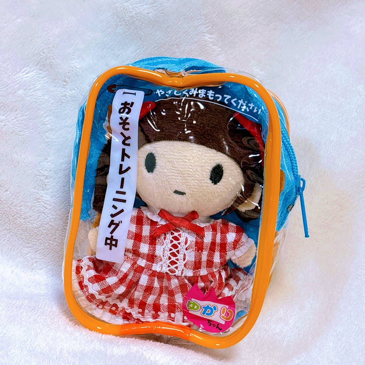 ガチャで可愛いポーチ見つけた📛
マスコットちびりんがちょうどいいサイズ☺️