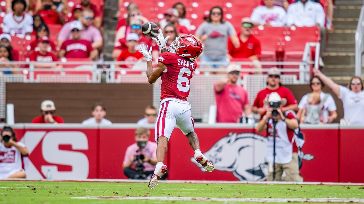RazorbackComms's tweet image. Saturday’s meeting between the Razorbacks and the Aggies will be the first in Fayetteville since Sept. 28, 2013.    
10 Things to Know before tomorrow's matchup vs. Texas A&M ⤵️
🔗 bit.ly/48B3Cm3