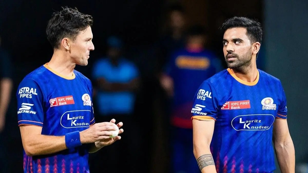ReplySensei's tweet photo. 🚨 Mumbai Indians Potential release [InsideSport] :

• AM Ghazanfar (Rs 4.8 crore)
• Deepak Chahar (Rs 9.25 crore)
• Lizaad Williams (Rs 75 Lakh)
• Bevon Jacobs (Rs 30 Lakh) https://t.co/CsVvrLZqwE