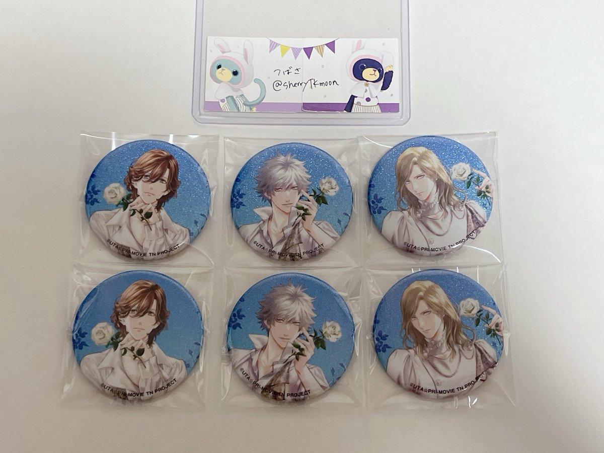 うたプリ アニパス 缶バッジ 嶺二 20点 うたの☆プリンスさまっ