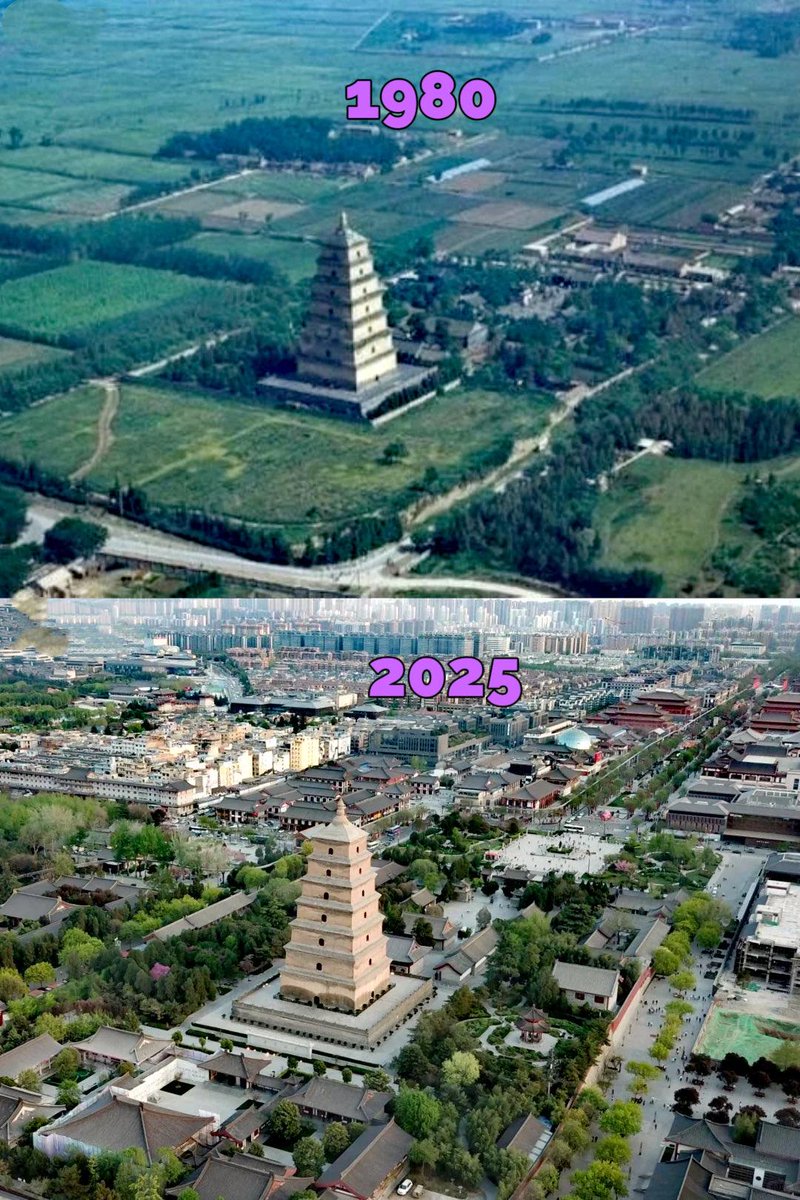 Civixplorer's tweet image. The transformation of Xi&apos;An, China 🇨🇳

The ancient gateway to the Silk Road.