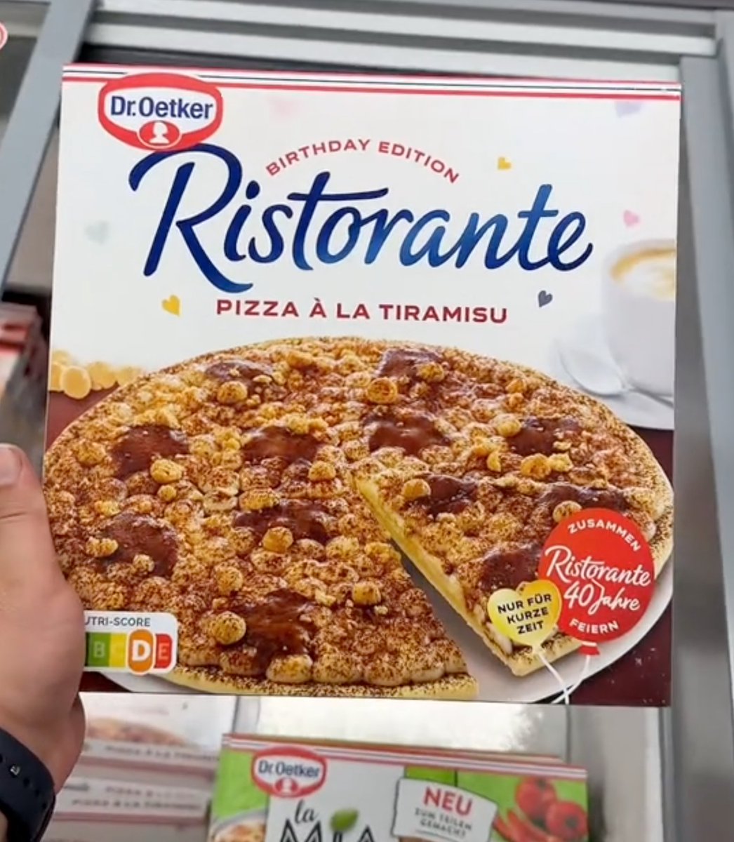I què, la Pizza à la Tiramisú?!

#Pizzendres