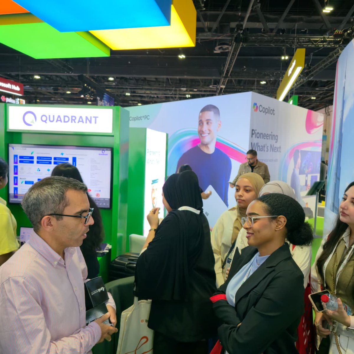 linkdevelopment's tweet image. That's a wrap on GITEX 2025. Five incredible days have come to an end.
The final day at Microsoft Hub H7-A20 and Beyon Pavilion H20-C15, showcasing everything from AI-powered platforms to large-scale digital infrastructure, brought meaningful conversations with leaders ready to…