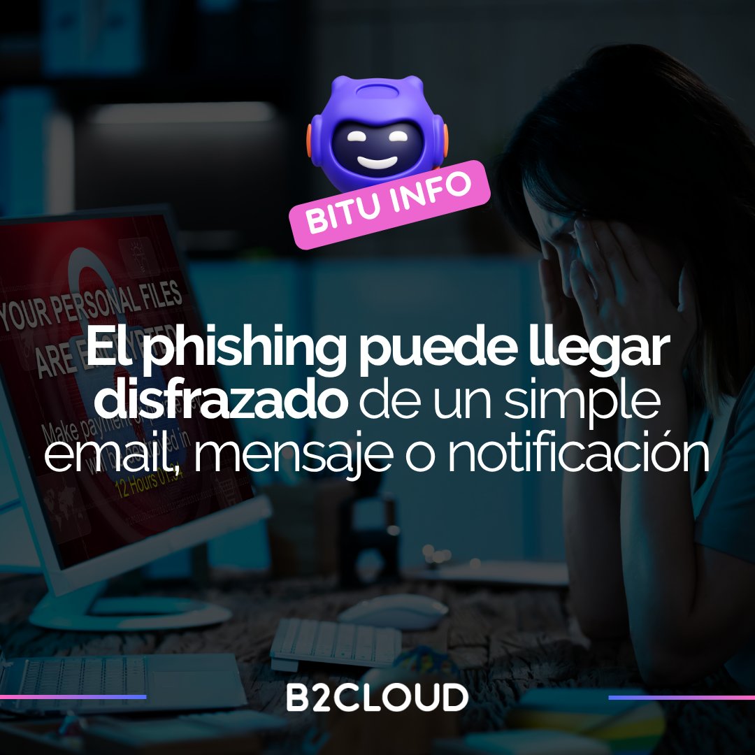 b2cloudtech's tweet image. 🚨#ViernesSeguro
¿Correo urgente pidiendo que hagas clic? ⚠️ Podría ser phishing.
Antes de hacerlo:
👀Revisá el remitente
🔗Pasá el mouse sobre el enlace
🤔Si dudás, ¡no clickees!
La seguridad empieza con atención.
#Ciberseguridad #Phishing #b2cloudtech
