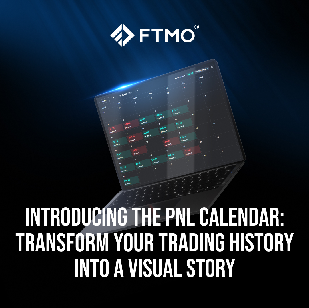 Your trading results tell a story – now you can see it. The new PnL Calendar turns your performance into a clear visual overview, helping you spot patterns and trade smarter. 👉 ftmo.com/en/introducing…