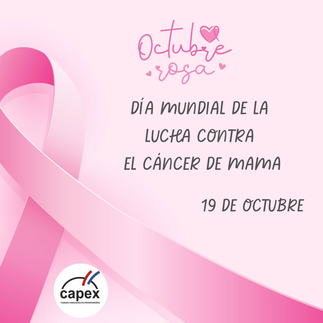 Capexpy's tweet image. Día Mundial de la Lucha contra el Cáncer de Mama
Hoy nos unimos al llamado global de concientización sobre el cáncer de mama
Una detección temprana puede salvar vidas. El autoexamen, los controles médicos y la información son nuestras mejores herramientas.
🩷Cuidarte es quererte
