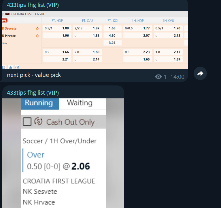 football433tips's tweet image. BOOM 0-1 another winner with 433tips #inplay #valuepick #fhglist