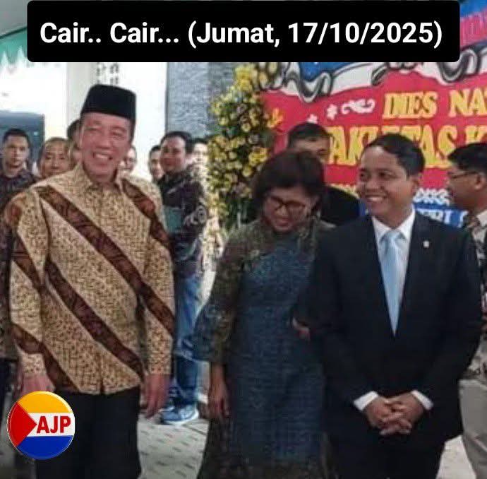 Sampe segitunya Gestur Rektor Universitas Terhormat...