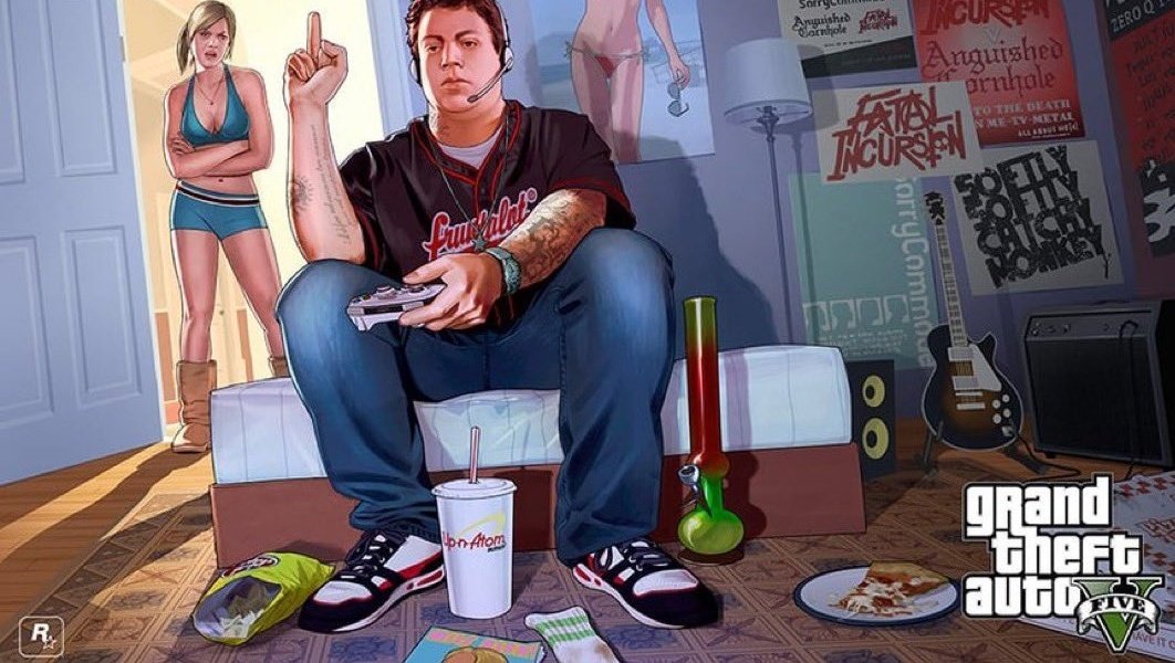 esta imagen es LA POLLA loco ella está en plan "tienes que hacer tareas ordenar" y el está en plan "que te jodaaaaan estoy jugando al PlayStation!!:).I." que PUTO AMO ya no hacen juegos asi