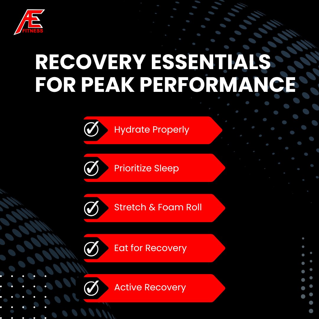 AllenElliottFIT's tweet image. Sleep, hydrate, stretch, fuel, and move.
Your body needs rest to come back stronger.
Prioritize recovery to crush your next workout!
#RecoveryIsKey #RestAndRecharge