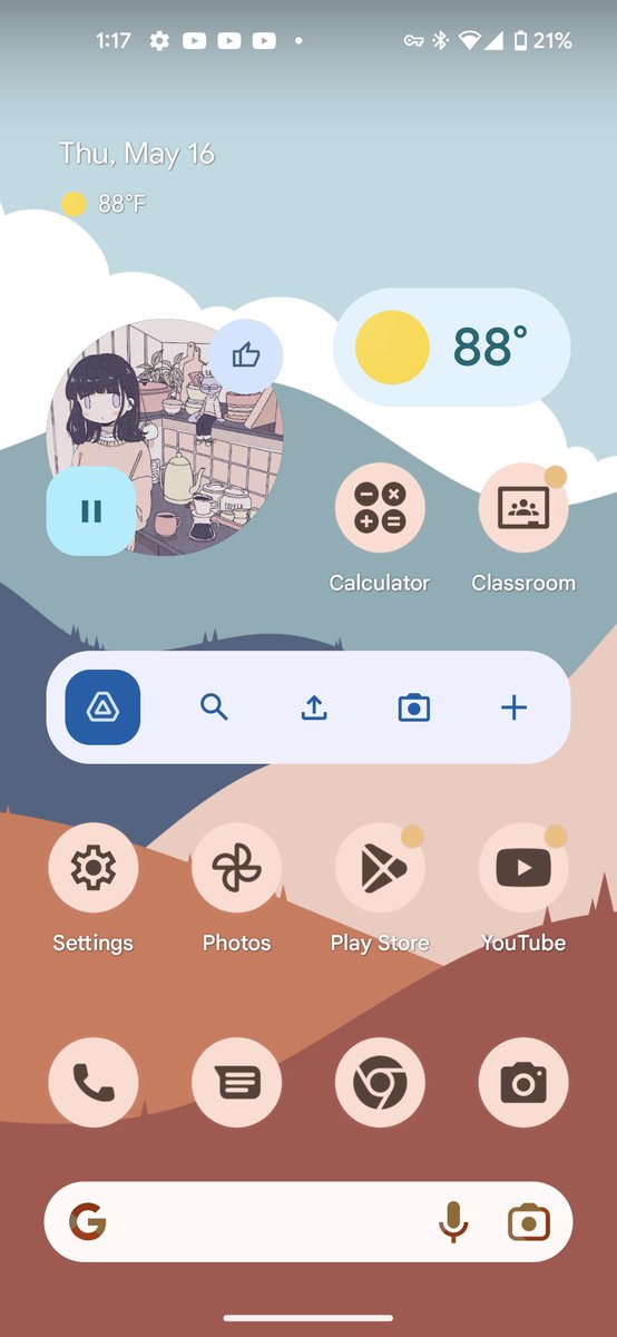 SLKVinyl's tweet image. Drop your Android Home Screen and I’ll rate it out of 10 👀