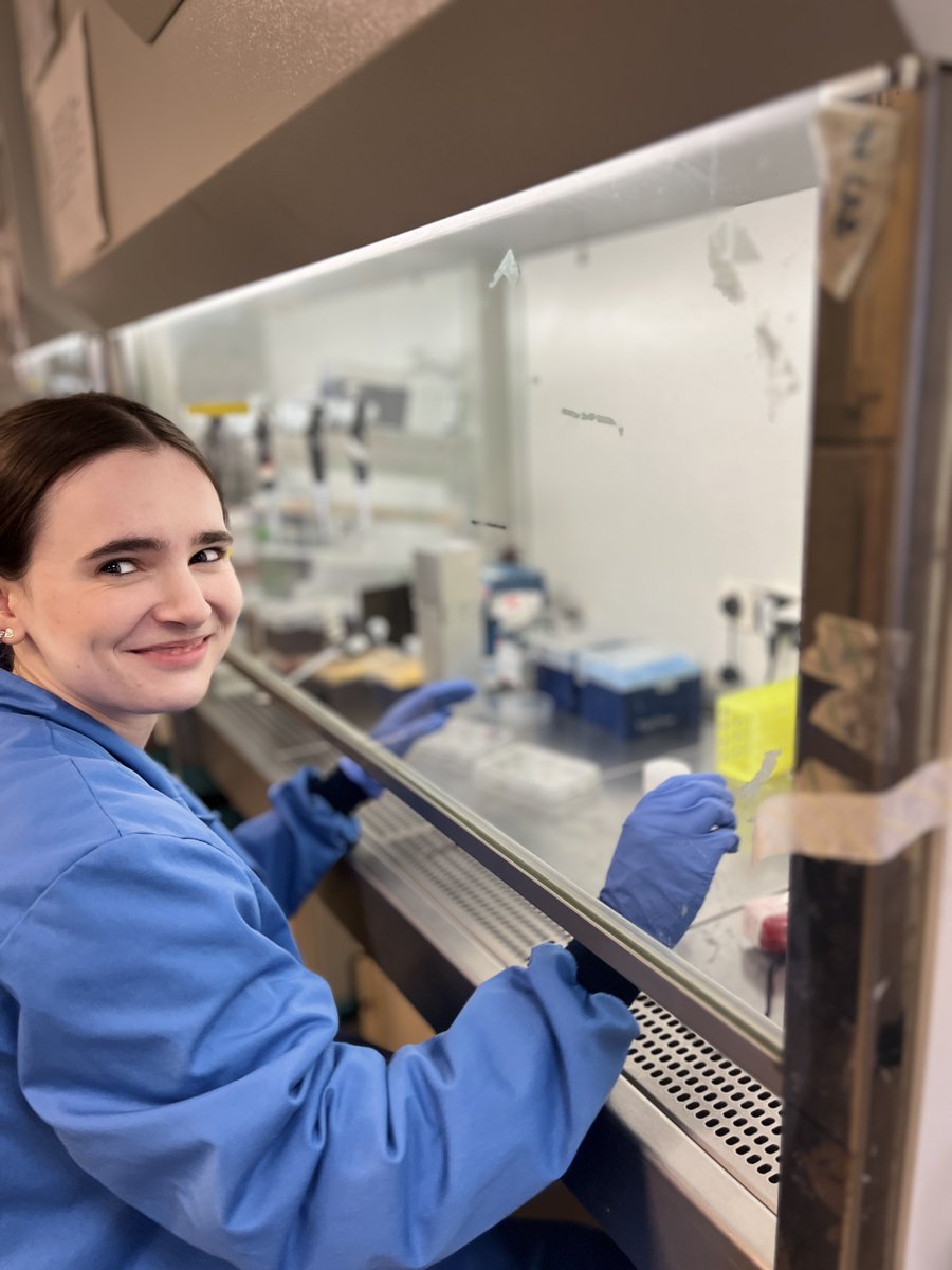 And so it begins! 🎓 Emily’s PhD journey into shedding light on the fibrotic response in wet AMD. Huge thanks to <a href="/MacularSociety/">Macular Society</a>  for supporting this talented young scientist, and to <a href="/amandajaynecarr/">Dr Amanda-Jayne Carr</a> for co-supervising! 👏✨