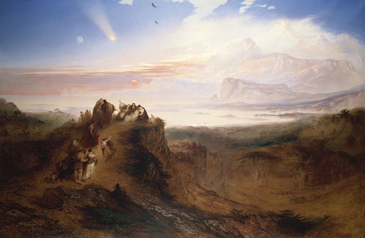 echoesofthearts's tweet image. The works of John Martin (1789–1854)