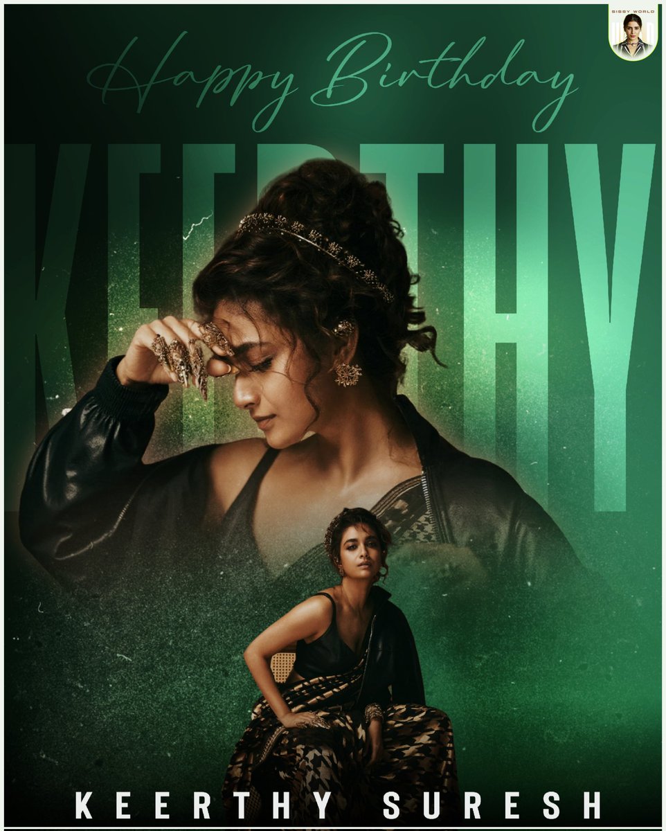 #KeerthySuresh #hbdKeerthySuresh #HBD #HappyBirthday