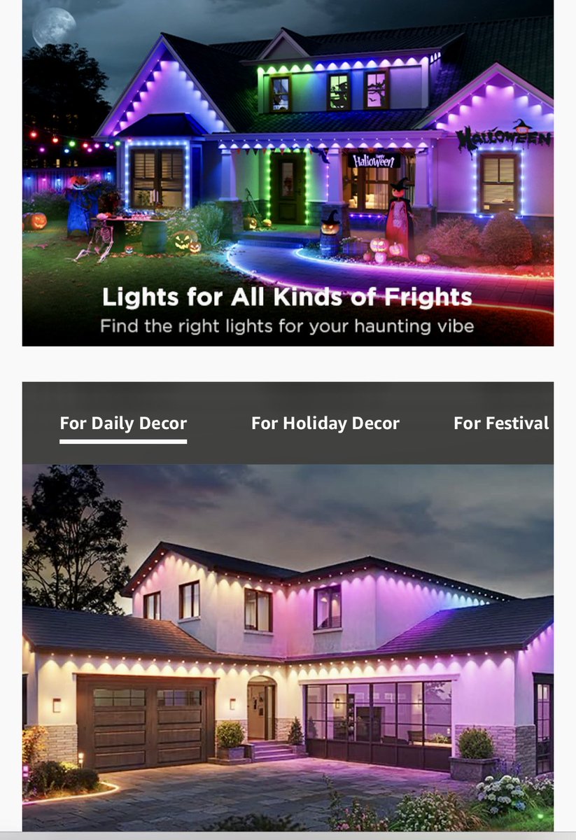 LeovanDesign's tweet image. Light Up Your Outdoors — All Year Long! amzn.to/43qEJGb No more holiday hassle - just stunning, smart lighting every day.
#OutdoorGlow #SmartLighting #decor #halloweenlights #christmaslights #outdoorlight #leovandesign