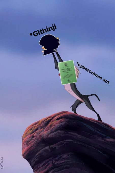 bhattkishan9's tweet image. And just like that, #RejectCyberCrimeLaw gave birth to Githinji 🤣.

Never a dull day on #KOT 🤣