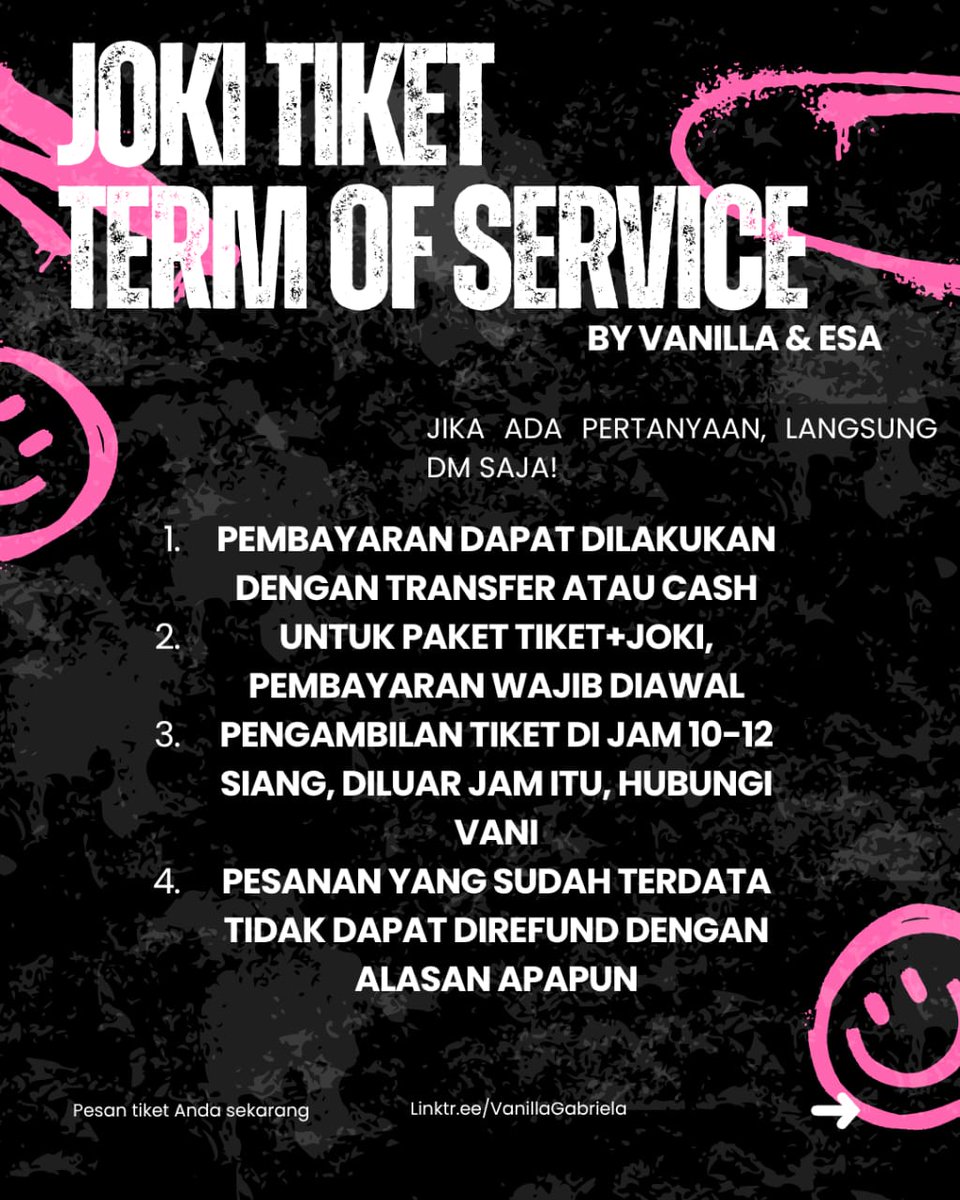 tpznmby's tweet image. Haloo guyss, Aku balik lagi, dan sekarang bareng @hyacinie, selain buka Joki Tiket, sekarang kami ada Jastip Merch loh! Untuk kamu yang gk mau panas panas an di CF, atau buat kamu yang mau jajan Merch tpi gk bisa dateng cf, Langsung scan QR Code dibawa aja guyss!
#CF21 #CFXXI