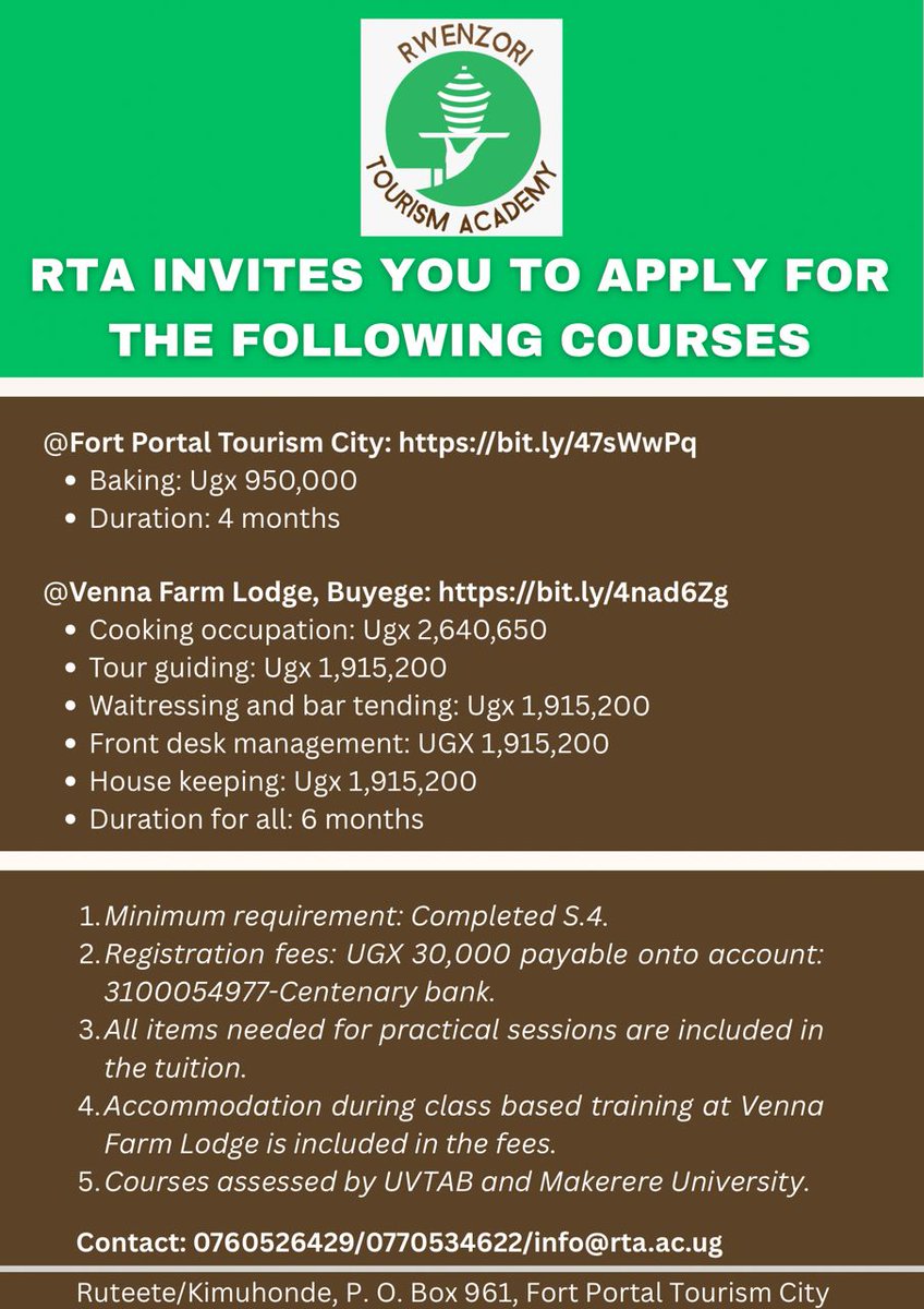📚 It’s the perfect time to plan for what comes  next after completing S.4 and S.6 exams! Instead of just waiting for  results, why not use the vacation to gain practical, employable skills? 
👉 Enroll now and make this vacation count — for your future, or your child’s!