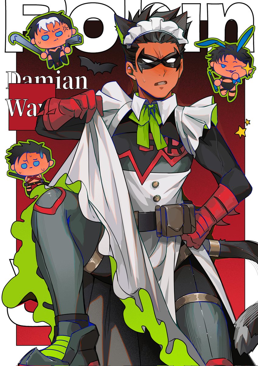 米米ʕ ᵔᴥᵔ ʔ
#dc 
#DamianWayne
