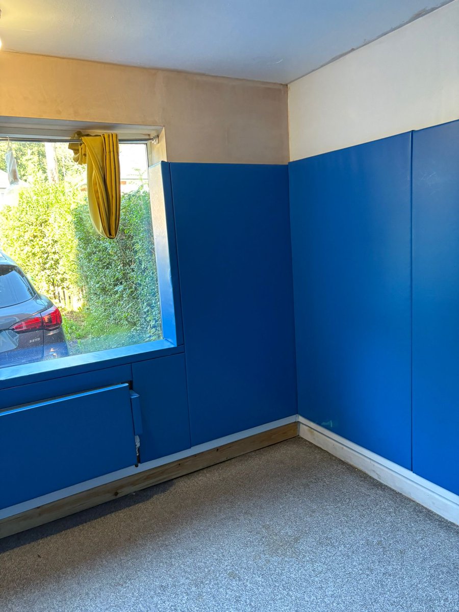 SpaceSaverBeds's tweet photo. A few of our completed projects from the last few weeks!👇🏻💙

A restriction free solution, making bedroom spaces completely safe for those at risk of injury at home. 

Peter Padding: https://t.co/Bb6KBPwXYg

#SocialCare #PeterPadding #Autism #ADHD #Adaptations #HomeImprovement https://t.co/ERMoeoS6uh