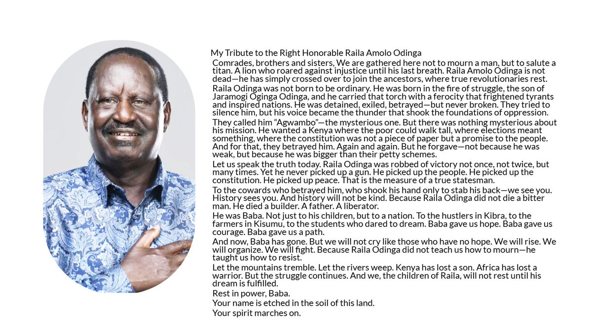 gerabito's tweet photo. My tribute to my leader Raila #RejectCyberCrimeLaw https://t.co/06pLFp51Ph