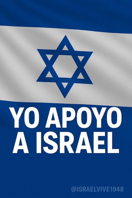 isaacrrr7's tweet photo. Yo apoyo a Israel, si vos también deja un ❤️ https://t.co/gca2WQU1V9