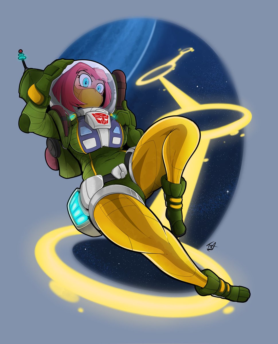 Before the days of Dent. There were the Bishoujo-Bots. And as a look back, here's Cosmos. One of my faves.
