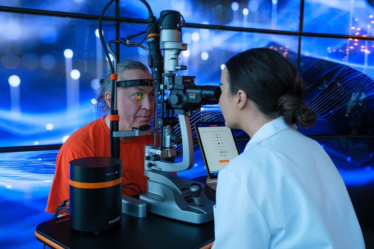 modulight's tweet image. Meet the ML6710i – Modulight’s next-gen multi-indication ophthalmic laser 👁️💡

Wireless. Cloud-connected. Precision-engineered for #PDT, #OcularOncology &amp;amp; more.

Learn more 👉 modulight.com/ml6710i/
#Modulight #ML6710i #Ophthalmology #MedTech