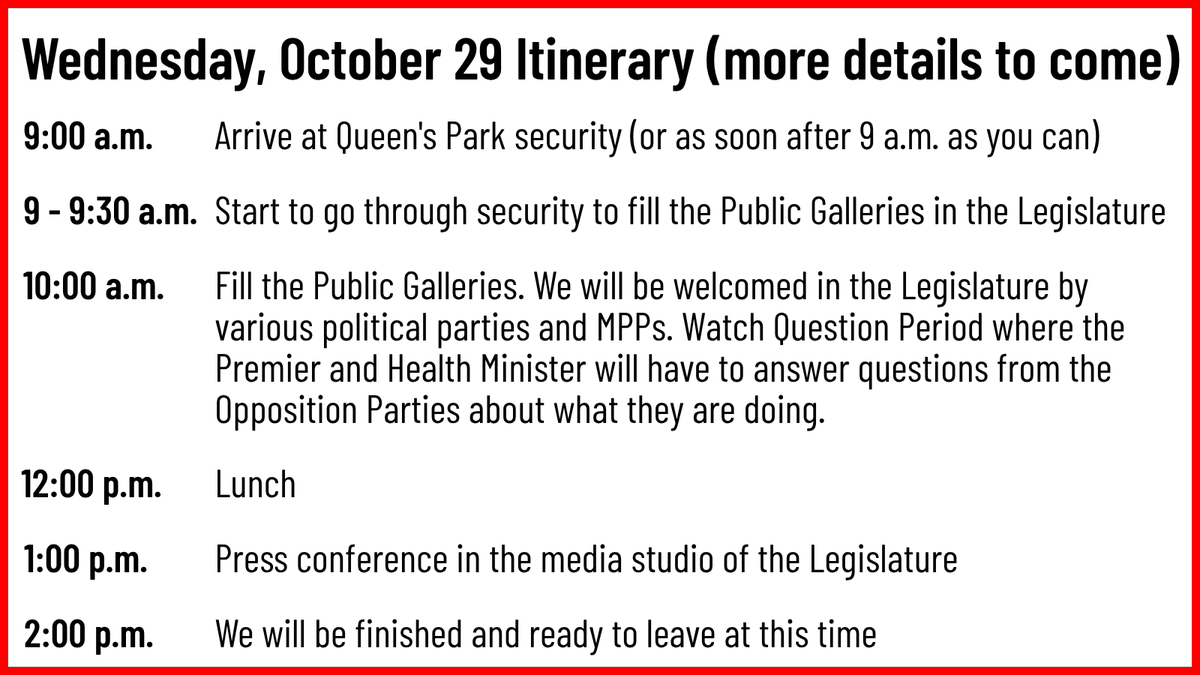 OntarioHealthC's tweet image. At stake is our single tier Public Medicare &amp;amp; the services and funding in our local public hospitals. Don't let Ford destroy them.