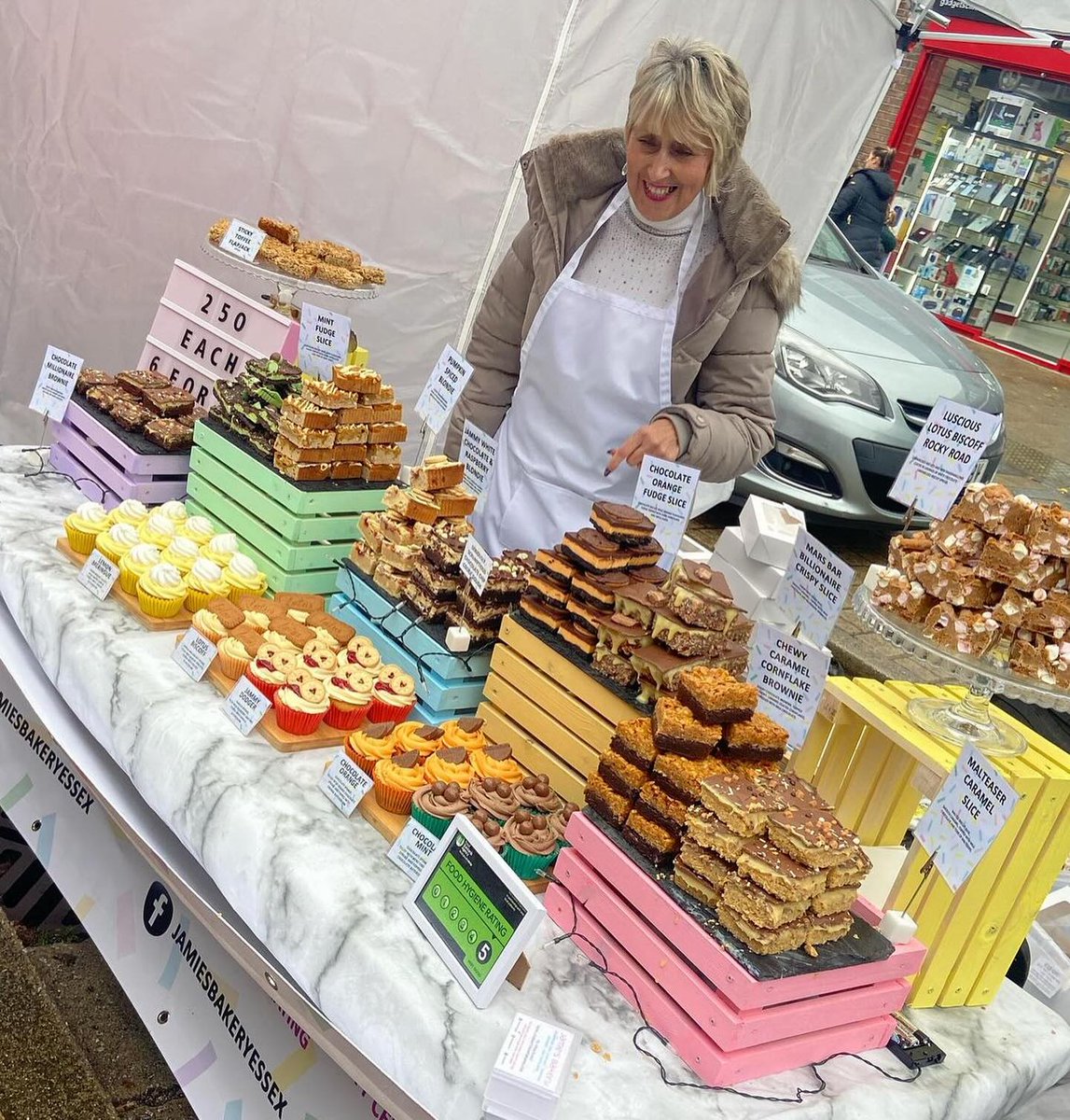 stallfinder's tweet photo. *Stallholder Listing Renewal* Jamie's Bakery | Stallfinder | Find an Event or Stallholder https://t.co/MRRy8aXOO3 Essex Kent Greater London UK Stallholders &amp; Events  

#cakestall #homemadebrownies #stallfinder #MHHSBD @jamiesbakery https://t.co/J1rf8scRF6