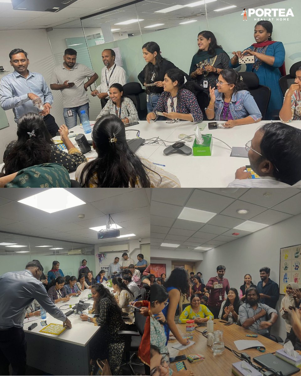 PorteaMedical's tweet image. Energy, excitement &amp;amp; fun lit up our Tombola event at Portea &amp;amp; Medybiz! From lucky numbers to loud cheers, it was a joyful reminder of the power of connection &amp;amp; team spirit. 💫

📞 1800 121 2323
🌐 portea.com

#Portea #FunAtWork #Funactivity #Tombola #HealAtHome