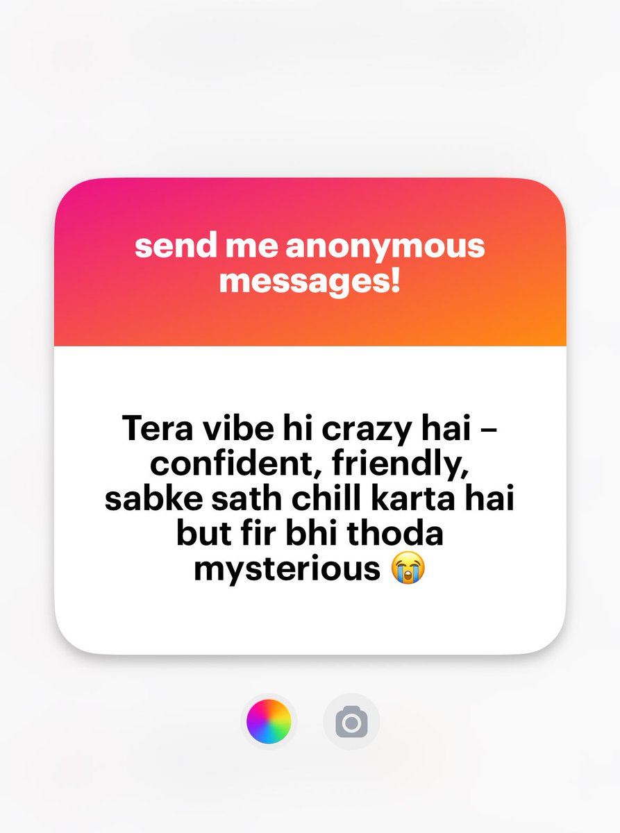 Yahan kisi ko kuch personal share karo to kabhi na kabhi kisi na kisi baat pe personal attack mein use karenge usko so Gumnaam hi thik hu 🤌