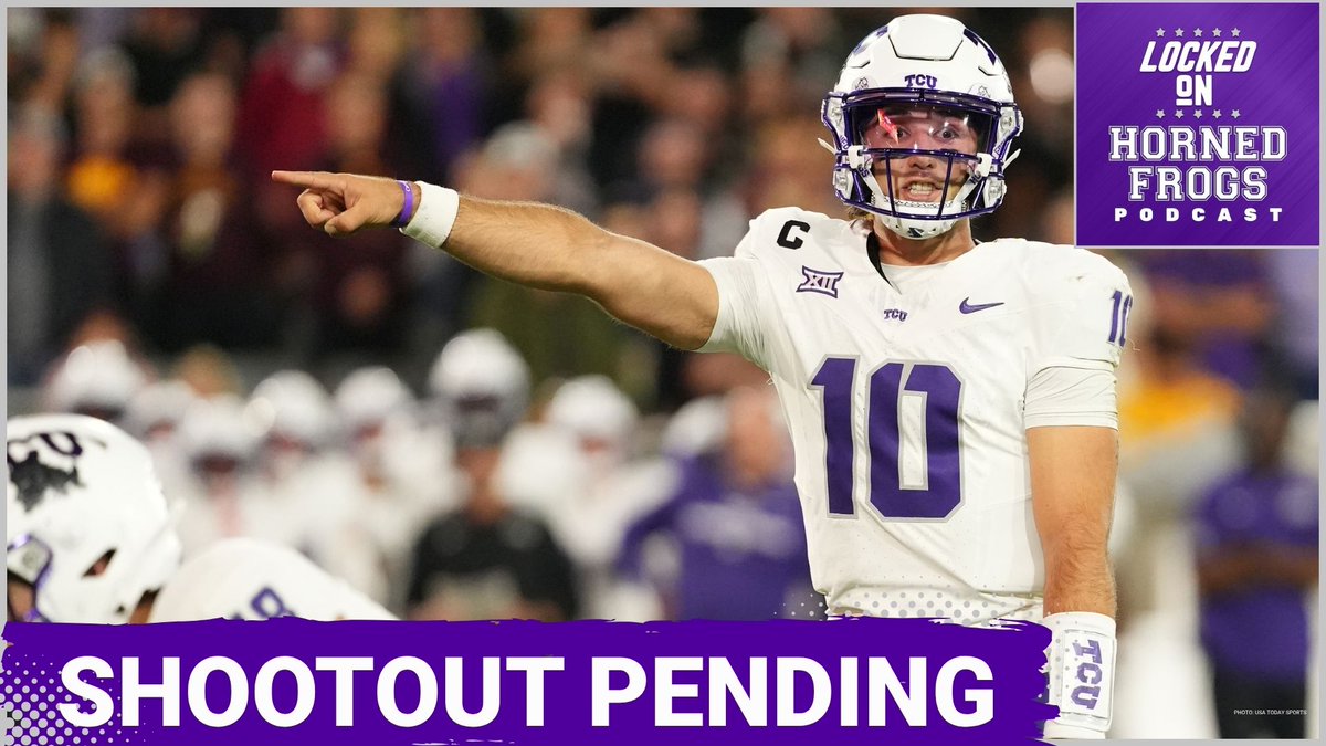 🔘Josh Hoover v Sawyer Robertson is a shootout waiting to happen
🔘TCU should look to avoid the shootout 
🔘A bad loss could result in a lost job at TCU or Baylor
<a href="/LockedOnNetwork/">Locked On Podcast Network</a> | #PlayMyMusic
link.chtbl.com/LOHornedFrogs?…