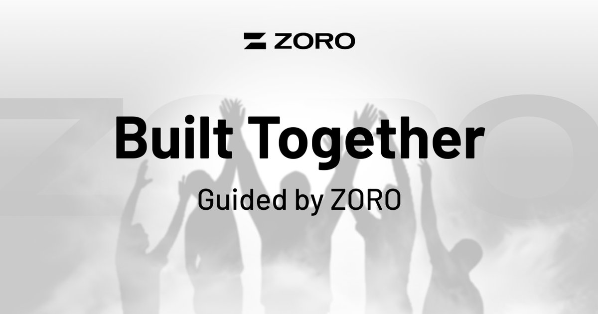 zorotechnology's tweet image. Web3 isn’t just code, it’s people building together.
Every builder, creator, and user adds life to the network.
At ZORO, we’re connecting those efforts into one shared ecosystem.
Discover more → ai.zoro.org