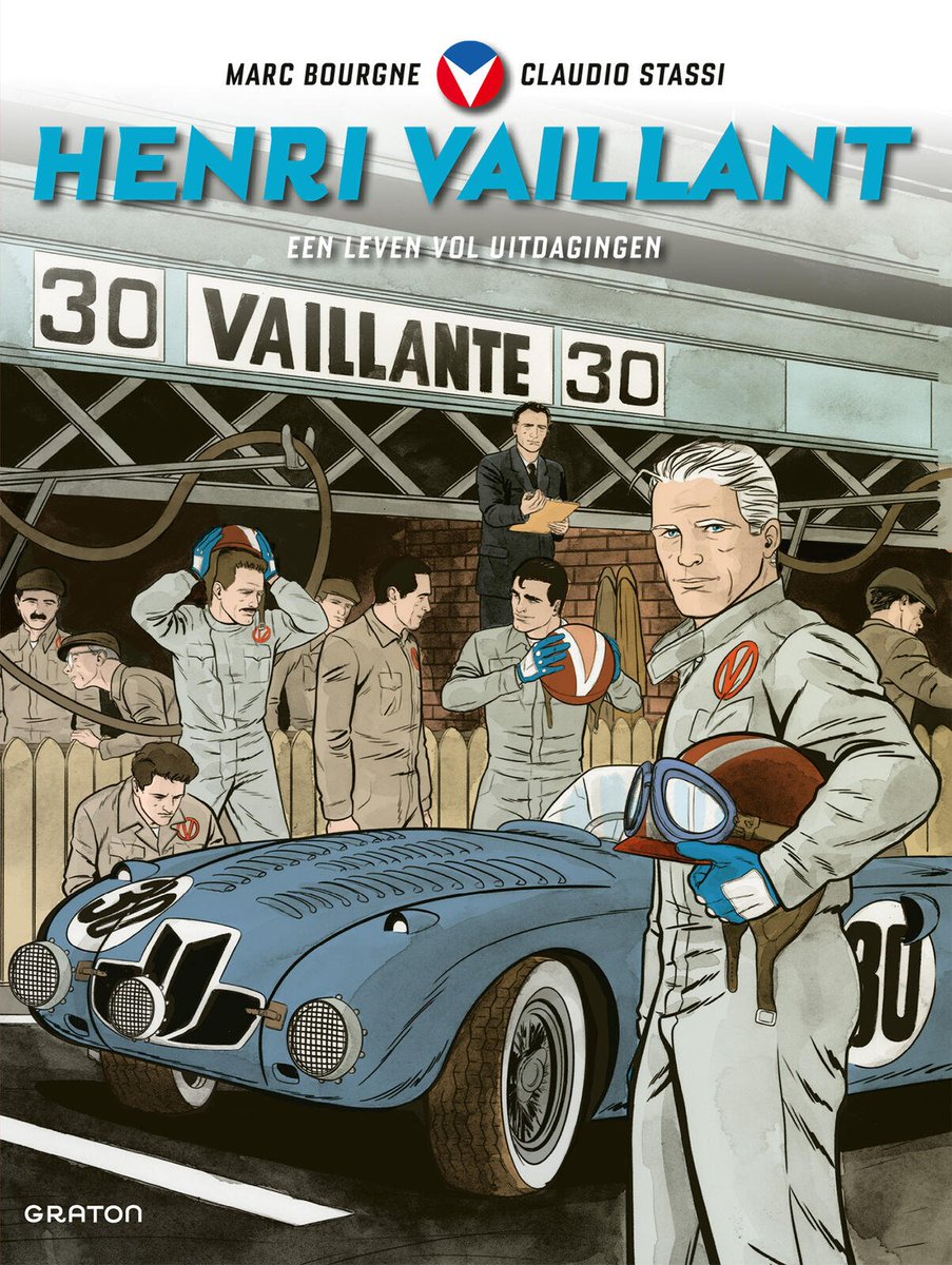 stripland_BENL's tweet photo. Voor de Nederlandstalige markt heeft #Graton gekozen om het drieluik van #HenriVaillant in één dik hardcover-album uit te brengen. De vader van #MichelVaillant leidt een leven vol uitdagingen. Verschijnt volgende week. Must-have voor de liefhebbers! #ClaudioStassi #MarcBourgne https://t.co/kr5ouPJ5sA
