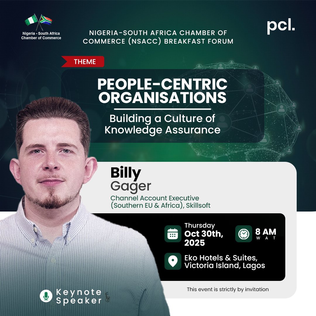 Meet Billy Gager, Channel Account Executive at Skillsoft.

He’ll share how technology and learning can help organisations stay competitive at the NSACC Breakfast Forum.

📩 Senior executives, reach out to secure your invite: enquiry@phillipsconsulting.net | 0903 000 2011