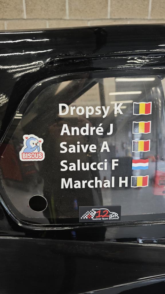 Added a lil <a href="/pudgypenguins/">Pudgy Penguins</a> sticker on the car to bring us luck 🥰🐧
