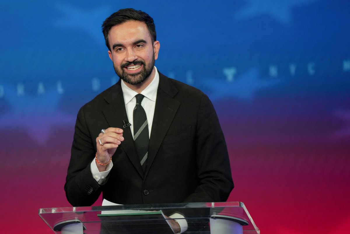 SD73660's tweet image. In the New York City mayoral debate, Democratic Socialist (communist) Zohran Mamdani asserted that he is not advocating for defunding the police. However, he has previously called for defunding the police on 15 different occasions